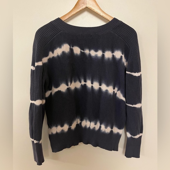 Johnny Was Tie Dye Pullover Knit Sweater Indigo M - Picture 10 of 14